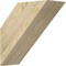 Ekena Millwork 6"W x 14"D x 14"H Traditional Rough Sawn Knee Brace, Douglas Fir BRC06X14X14TRA00RDF - alternate 1